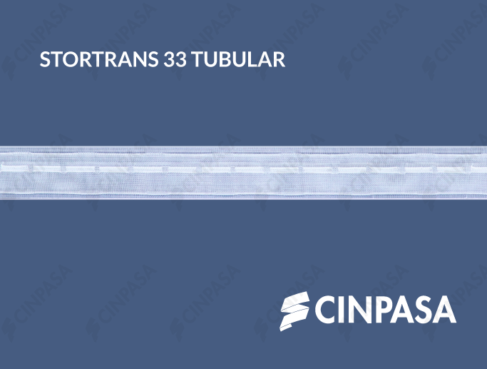  Cinta estor tubular transparente 